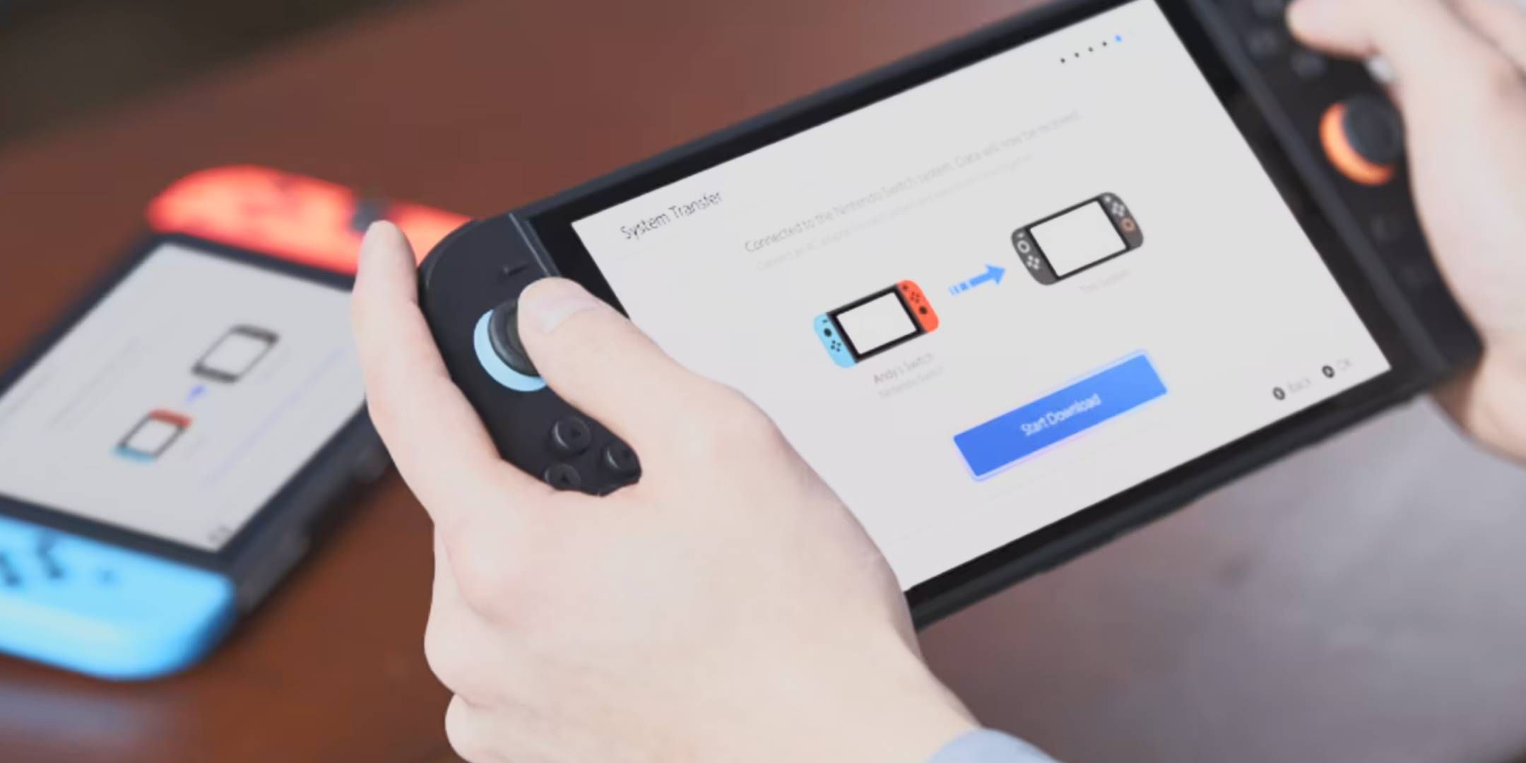 Completing the Transfer of System Data from Switch 1 to Switch 2