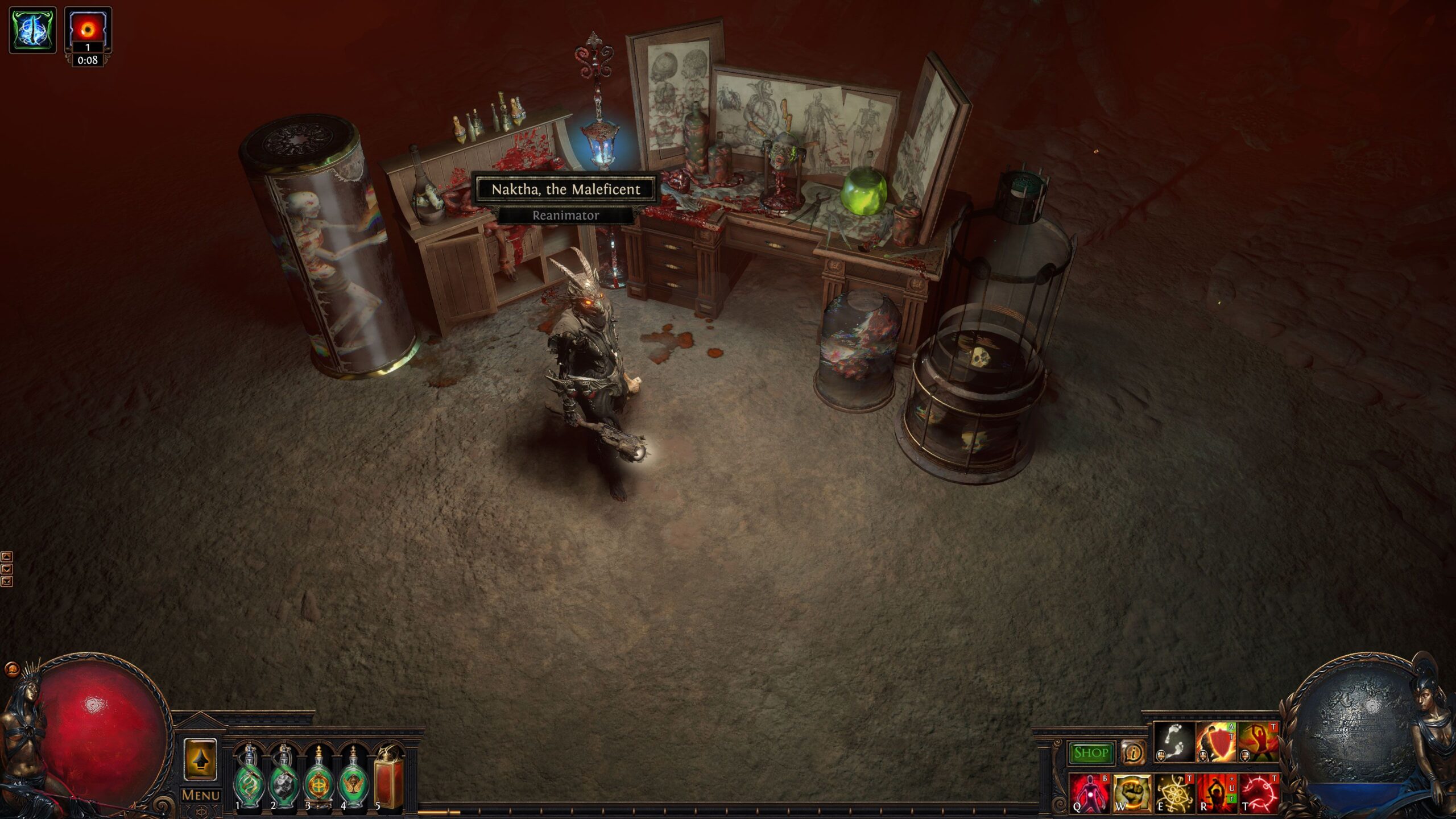 Completing the Hire Mercenaries Quest in Path of Exile