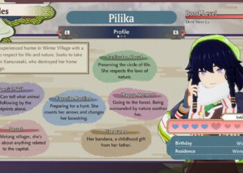 Unique Gifts and Hangouts for Pilika in Rune Factory: Guardians of Azuma