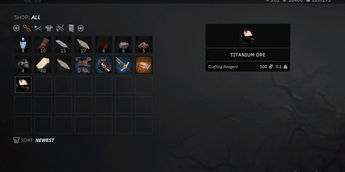 Completing the Search for Titanium Ore in Tainted Grail: Avalon