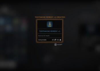 Completing the Toothache Remedy in Tainted Grail: Fall of Avalon