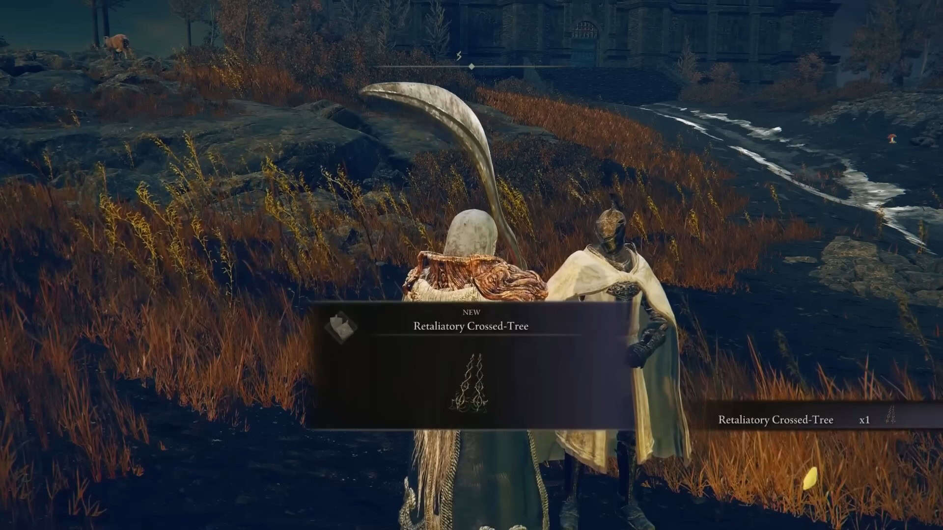 Retaliatory Crossed-Tree Talisman location