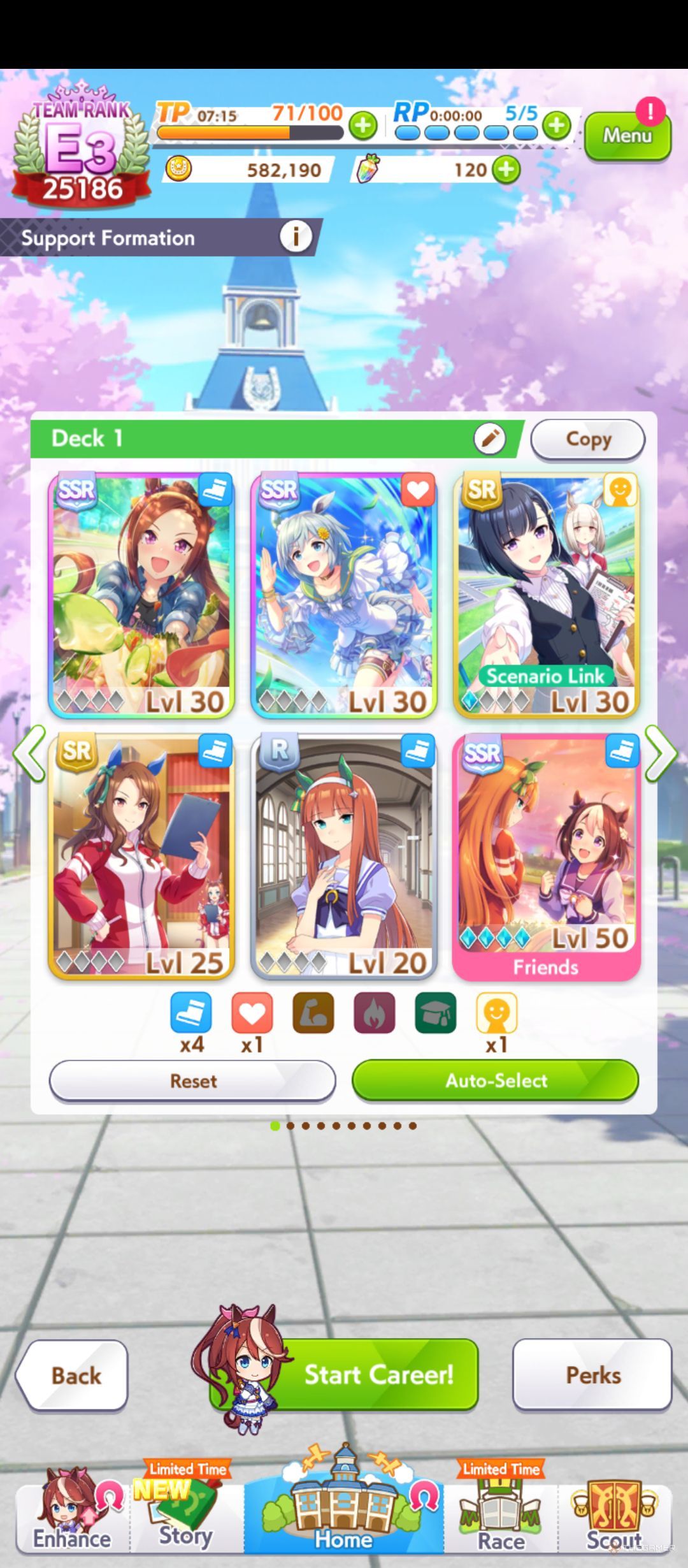 Tokai Teio Support Cards