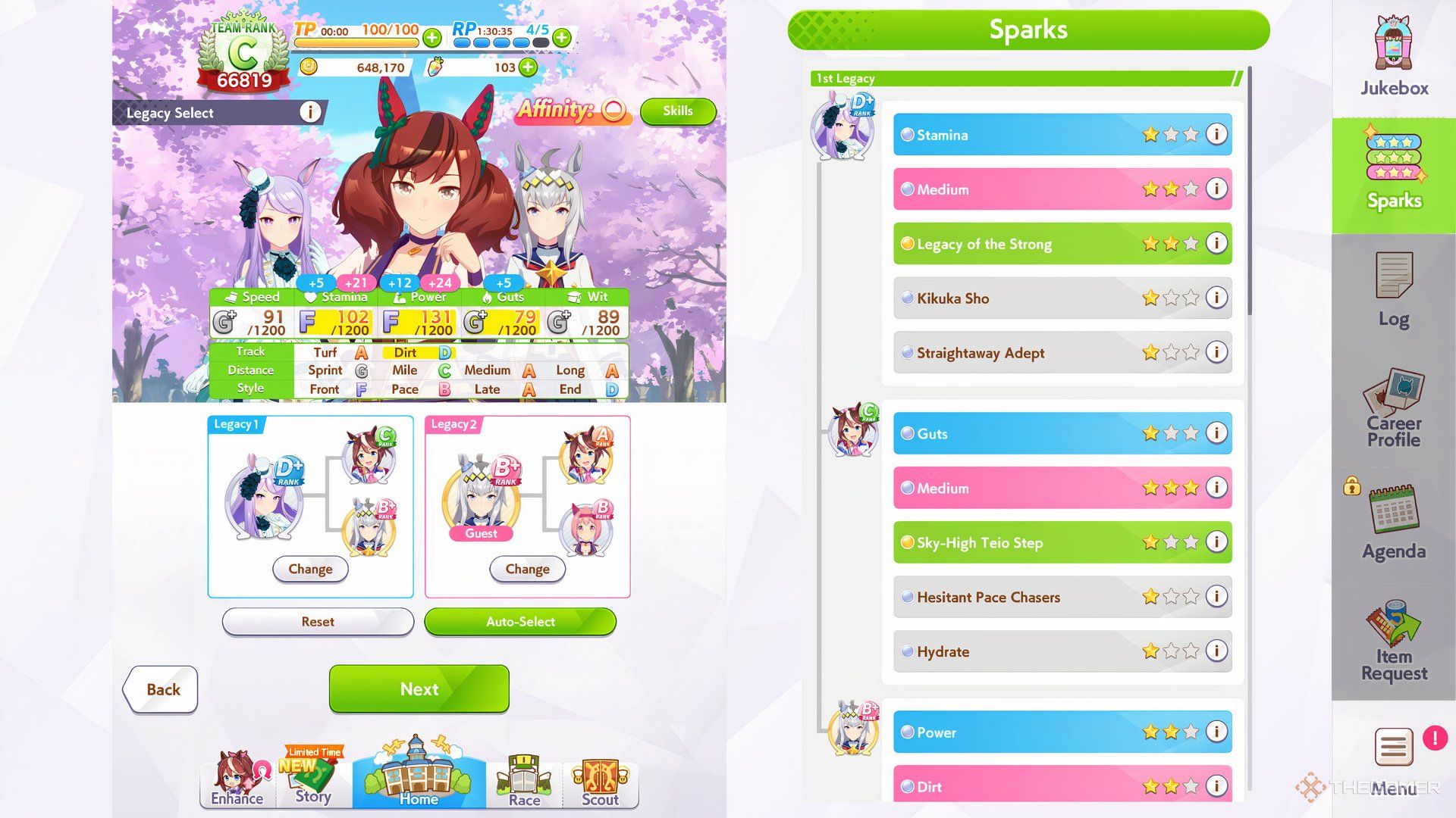 Nice Nature’s legacy skills in Umamusume Pretty Derby