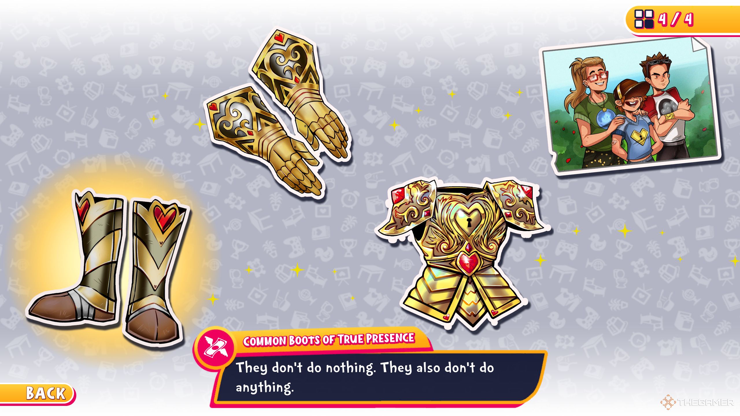All collectible items in Date Everything
