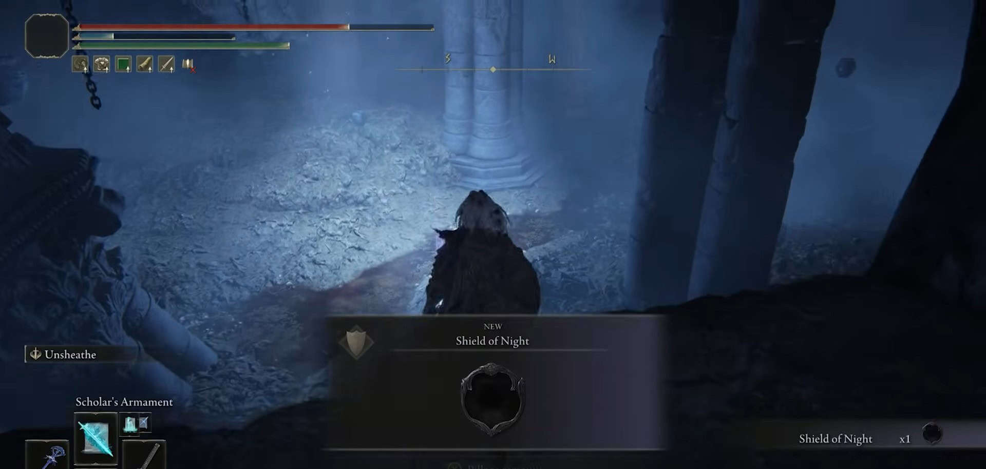 shield of night location