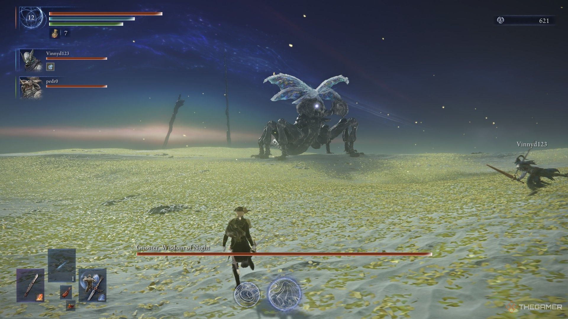 Completing the Sentient Pest Everdark Sovereign in Elden Ring Nightreign