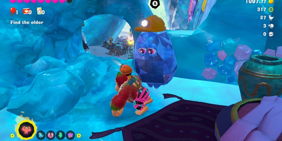 Completing the Secret Path in Surfing on Shadow in Donkey Kong Bananza