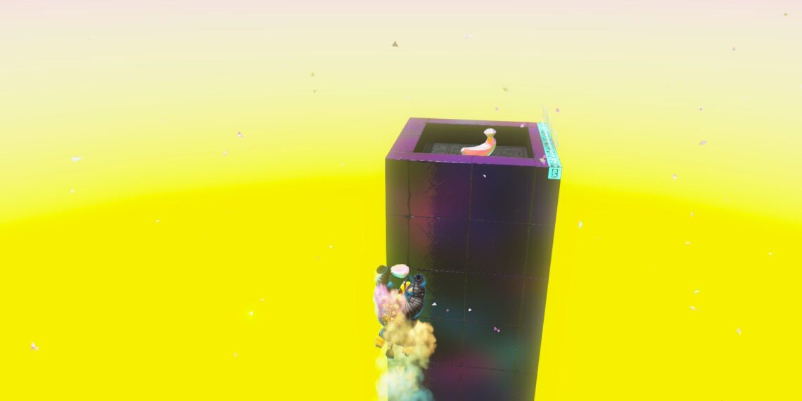 Completing the Hidden Banandium Gem in Liftoff Lope: DK Bananza