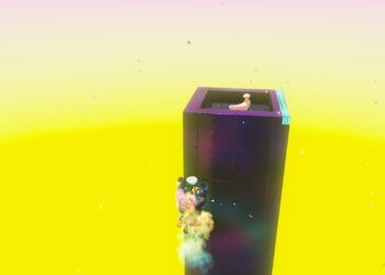 Completing the Hidden Banandium Gem in Liftoff Lope: DK Bananza