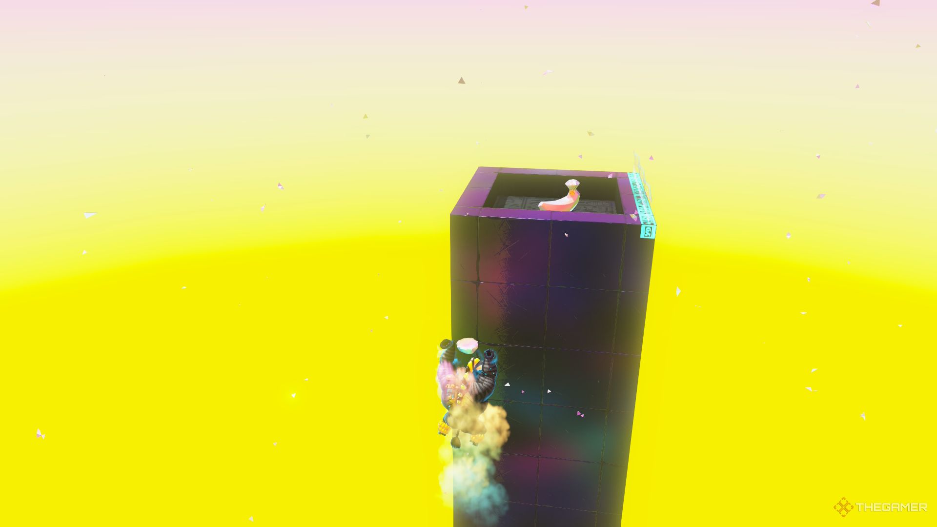 Completing the Hidden Banandium Gem in Liftoff Lope: DK Bananza
