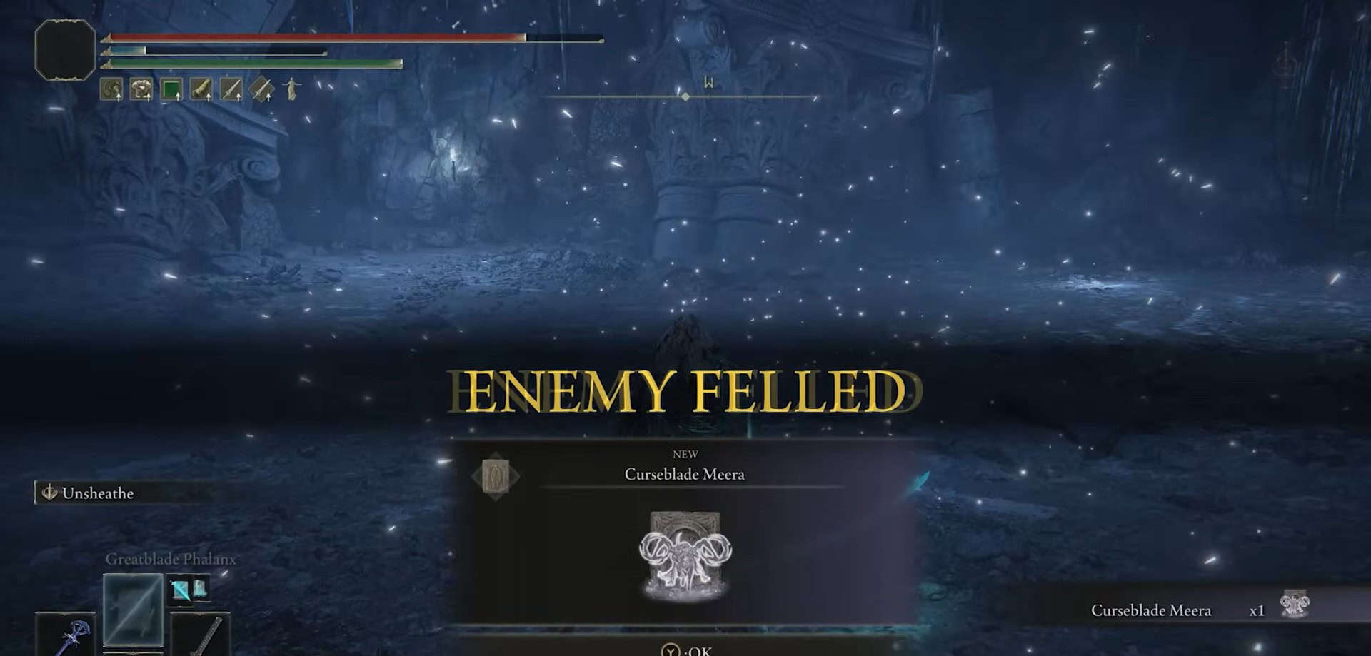 curseblade mira ashes location