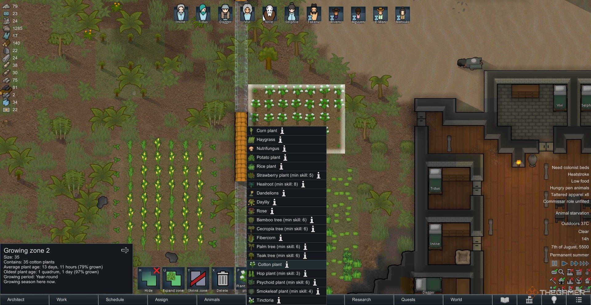 Completing Cloth Production in RimWorld: A Solving Guide