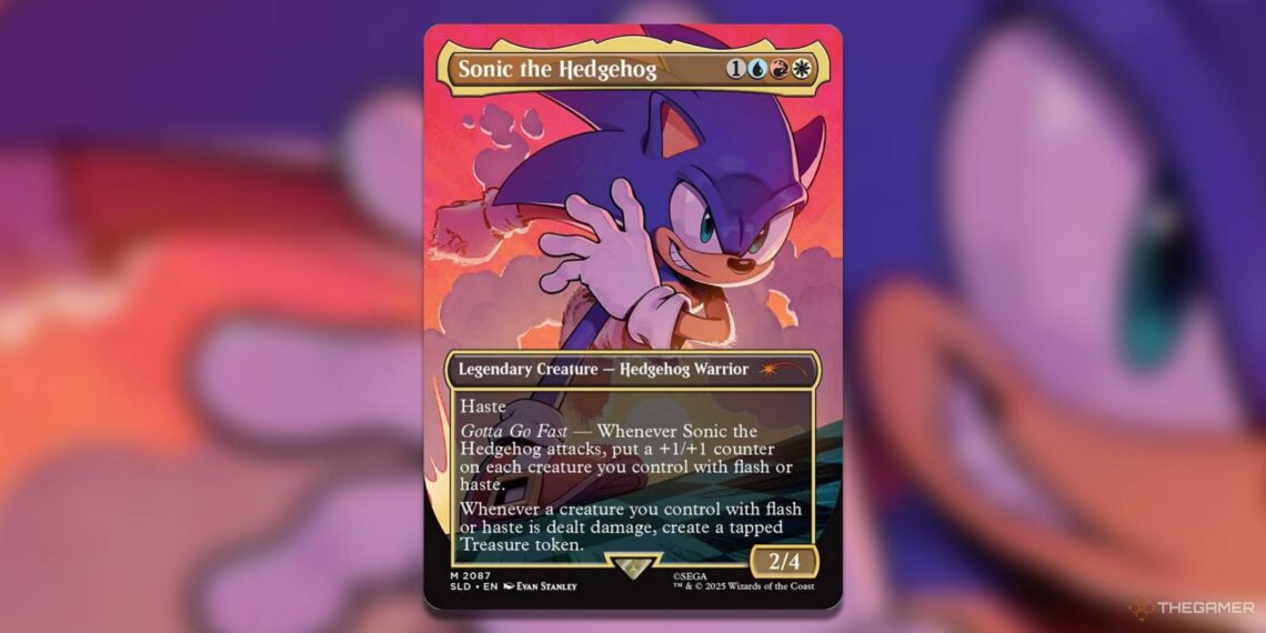 Completing Sonic the Hedgehog in MTG's Commander Format