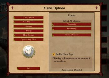 Completing Stronghold Crusader: Definitive Edition Cheats Guide