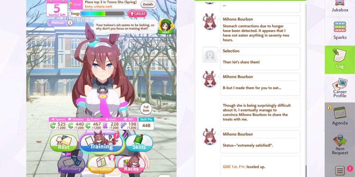 Completing a High-Tier Character in Umamusume: Pretty Derby