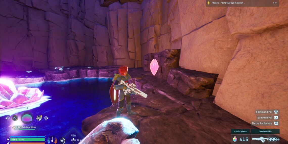 Completing the Process of Farming Life Crystals in Palworld