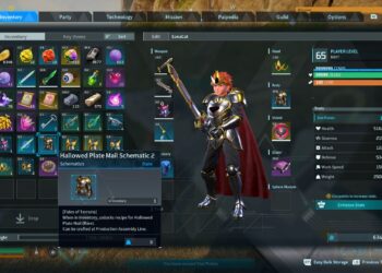 Completing the Quest for the Hallowed Plate Mail Schematic in Palworld