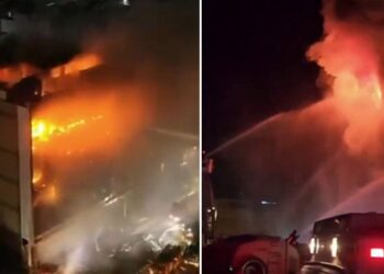 Dozens Perish in Iraq Mall Fire Tragedy