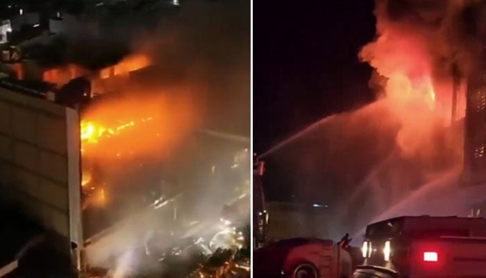 Dozens Perish in Iraq Mall Fire Tragedy