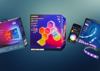 EP6 Hexagon Panels and ET6 TV Backlight and EL8 Light Strip