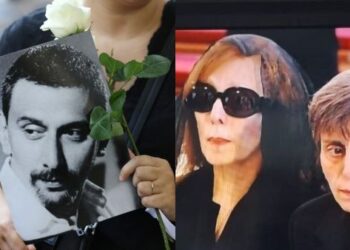 Fairouz Attends Ziad Rahbani's Funeral in Beirut