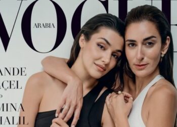 Hande Erçel and Amina Khalil Collaborate for Vogue Arabia Series?