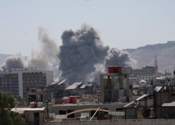 Israeli Airstrike Targets Area Near Syrian Presidential Palace