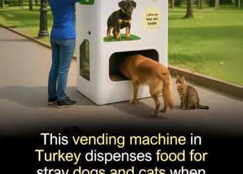In Istanbul, Turkey, a company called Pugedon developed a vending machine that d