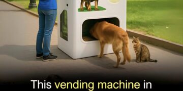 In Istanbul, Turkey, a company called Pugedon developed a vending machine that d