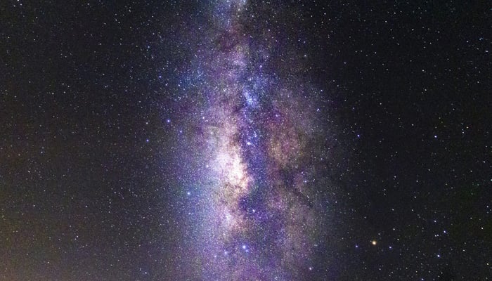 A breathtaking view of the Milky Way.