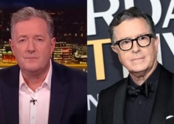 Piers Morgan Criticizes Stephen Colbert After Firing: “Campaign Puppet”