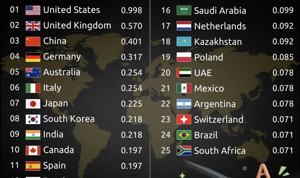 Top 25 Countries with the Best Education System 

1.  United States
2.  United K