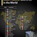 Top 30 Least Peaceful Countries in the World 

1.  Russia
2.  Ukraine
3.  Sudan