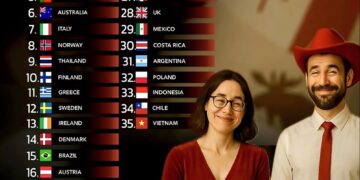 Top 35 Friendliest Countries in the World!

1.  Canada
2.  Spain
3.  New Zealand