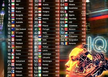 Top 75 Countries by Average IQ 2025  

1.  China – 107.19
2.  South Korea – 106.