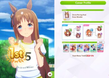 Top Stats, Skills, and Support Cards for Grass Wonder in Umamusume: Pretty Derby