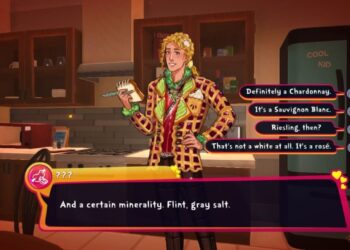 Which Wine Is Mitchell Linn Enjoying in Completing Date Everything?