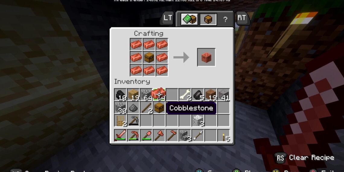 Completing Copper Tools, Armor, and Chests in Minecraft
