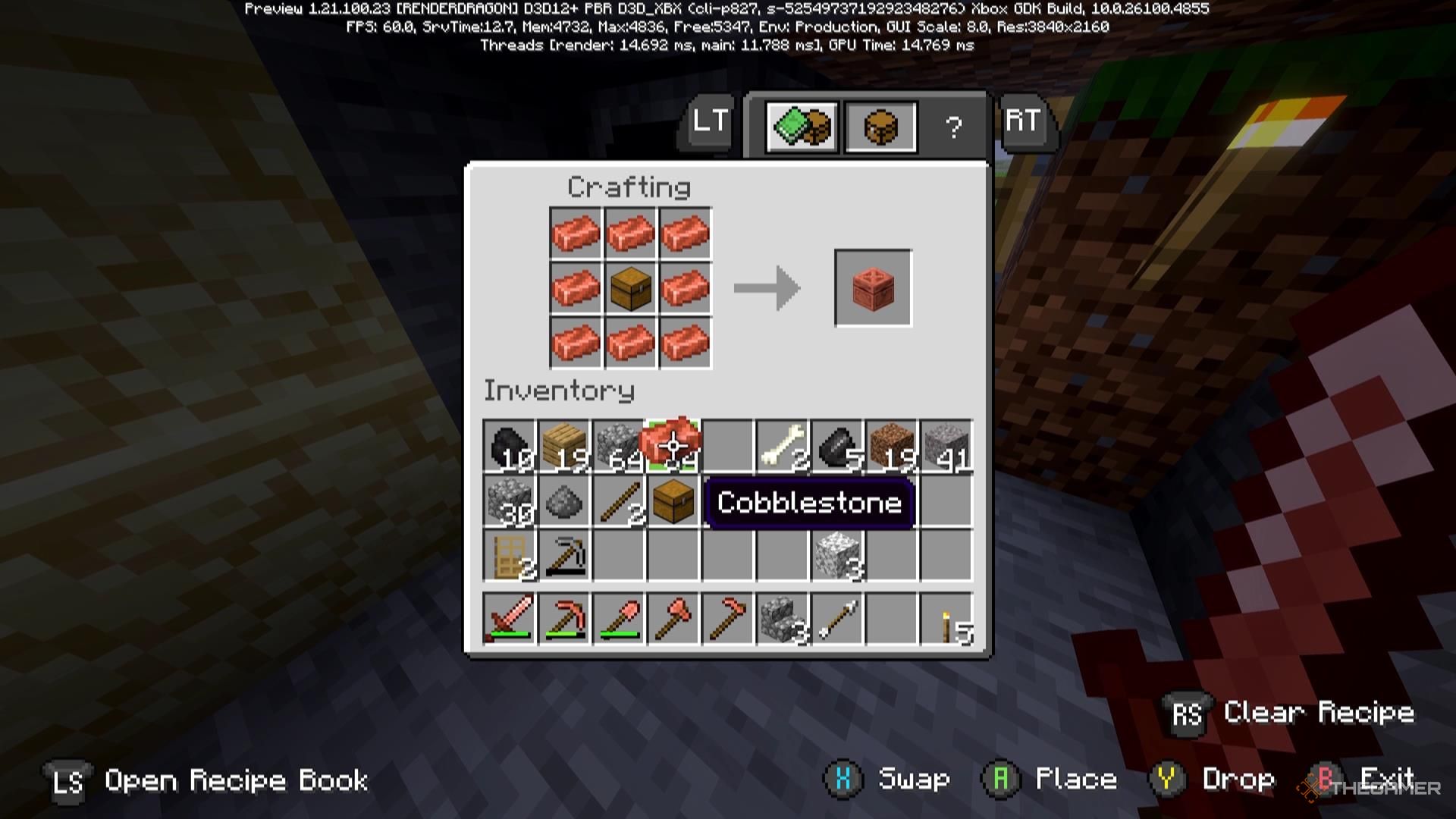 Completing Copper Tools, Armor, and Chests in Minecraft