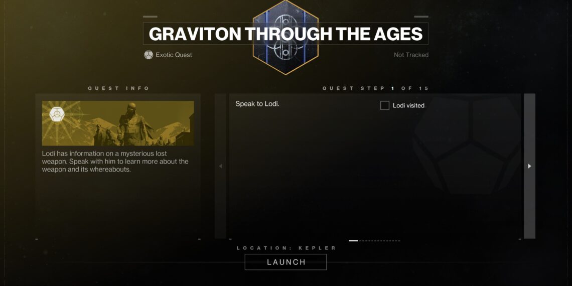Graviton Spike Exotic Quest: Completing the Solving Process