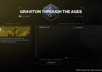 Graviton Spike Exotic Quest: Completing the Solving Process