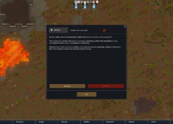 Completing Developer Mode Activation in RimWorld