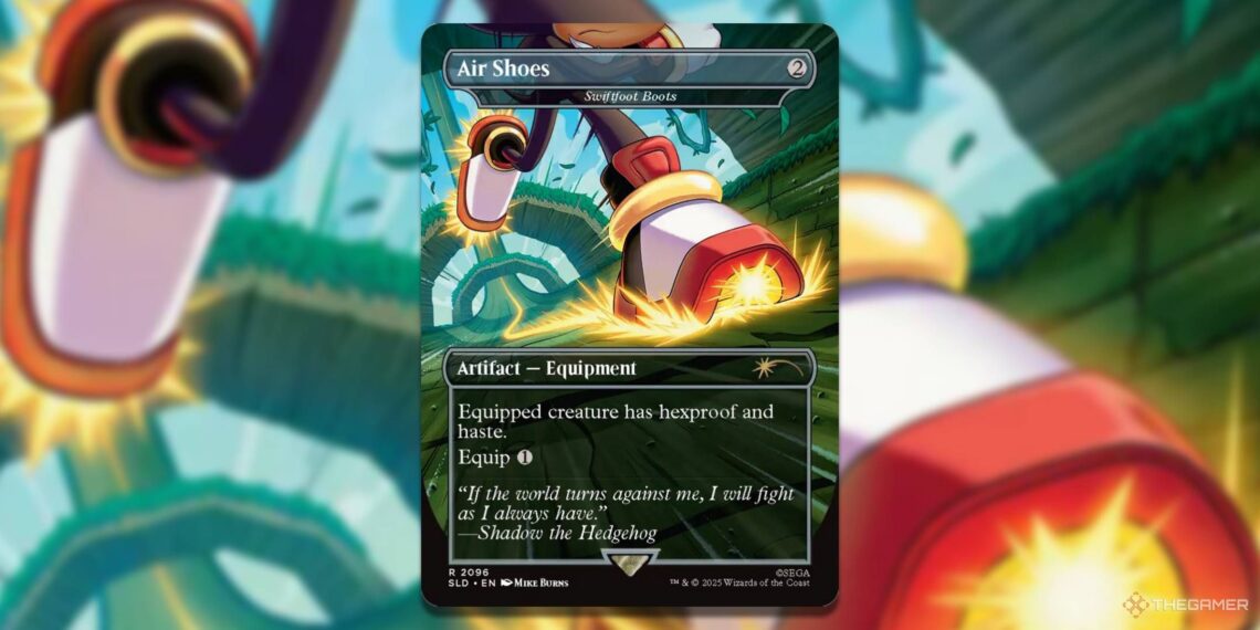 Completing a Shadow the Hedgehog Commander Deck in MTG