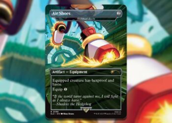 Completing a Shadow the Hedgehog Commander Deck in MTG