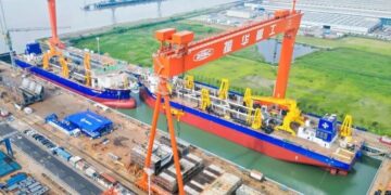 China Launches Asia’s Strongest Dredgers
