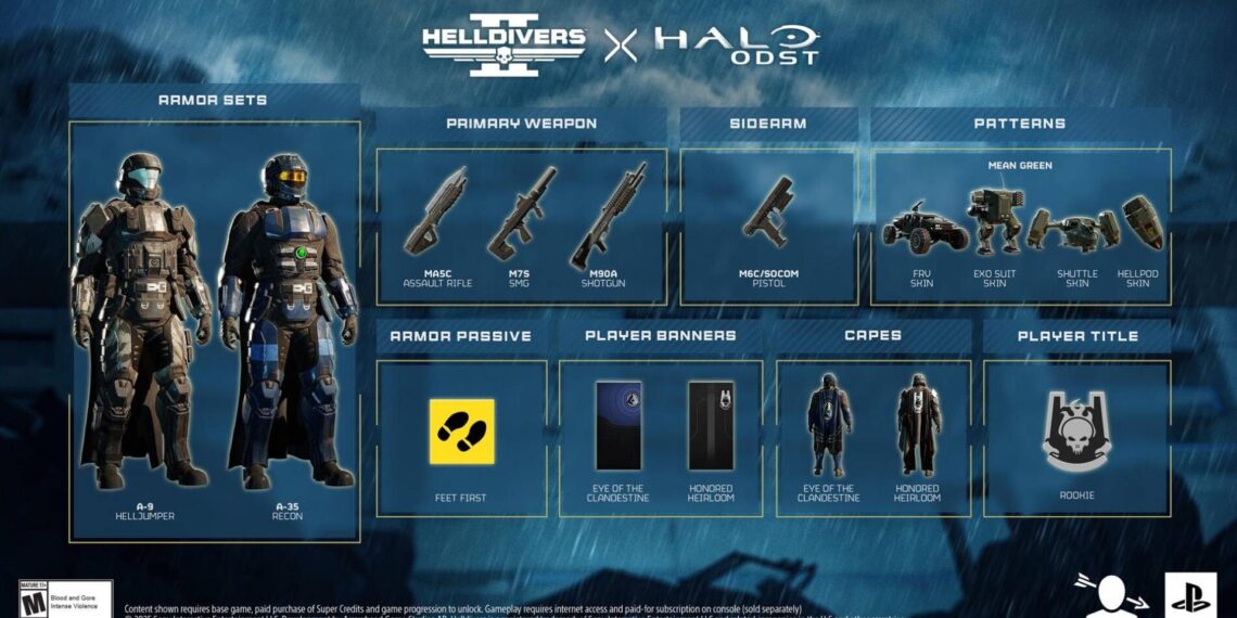Helldivers 2 & Halo ODST: Epic Warbond Collectibles