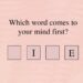 Which word ?
