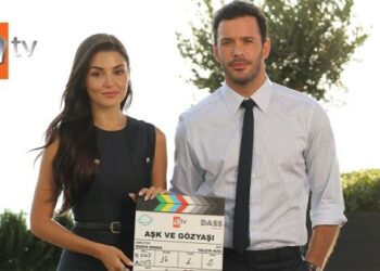 Hande Erçel and Barış Arduç Start Filming “Aşk ve Gözyaşı” in Istanbul