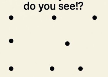 How many dots do you see?